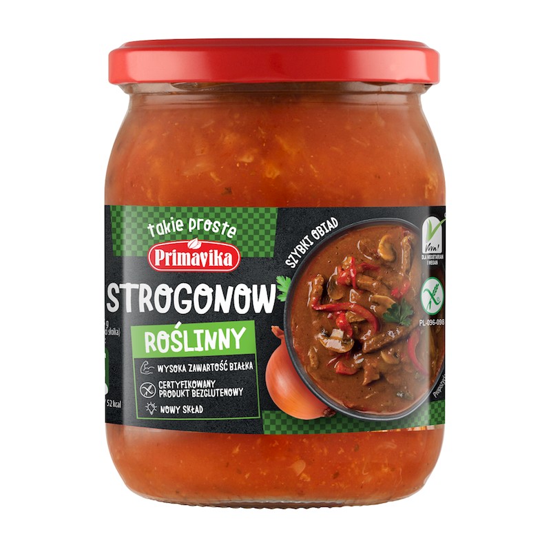Gluten-Free Vegetable Stroganoff 470g Primavika