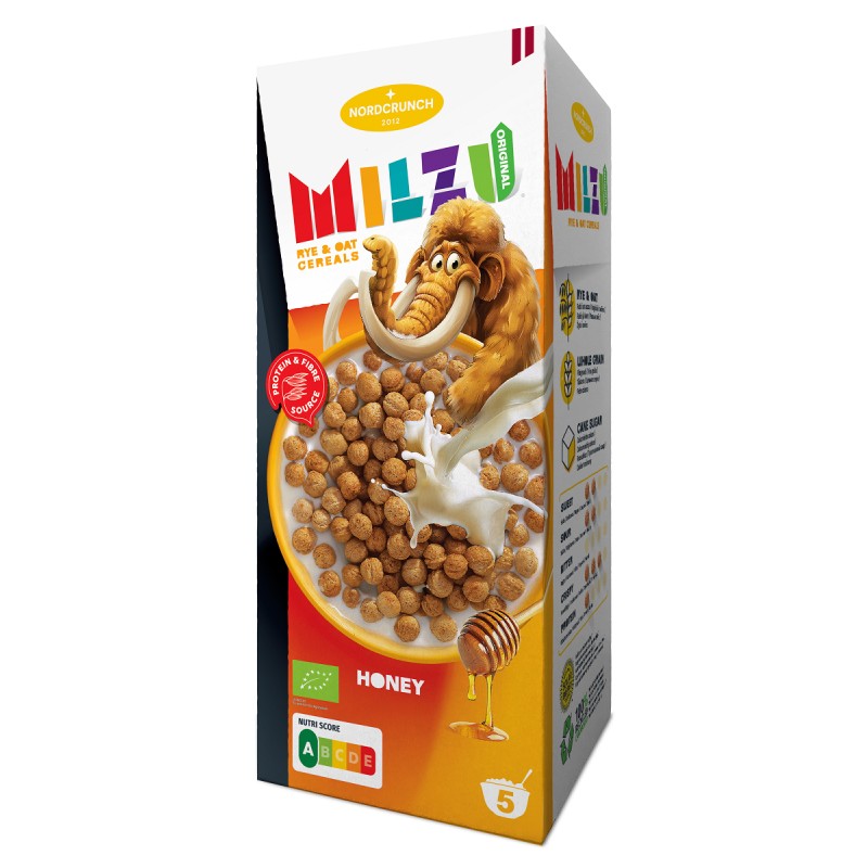 Kulki Proteinowe MIODOWE BIO 150g Nordcrunch (Milzu)