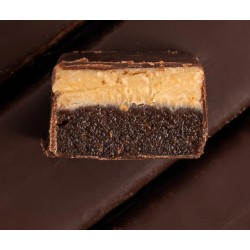 Bezglutenowy Baton GUILTY PLEASURE Hazelnut + Salt Bez Cukru 45g Fizi
