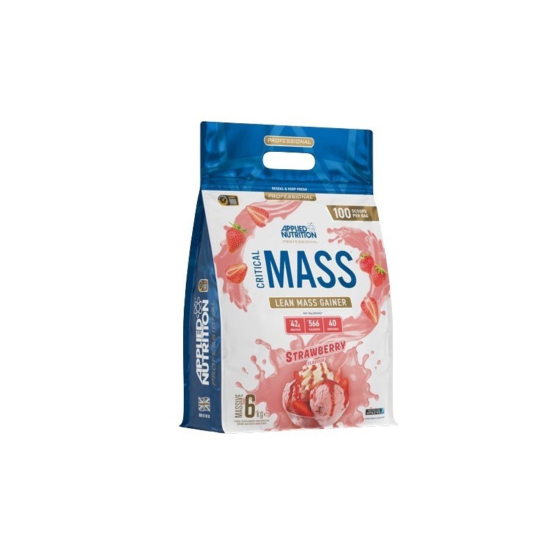 Critical Mass Professional Strawberry 6000g Applied Nutrition