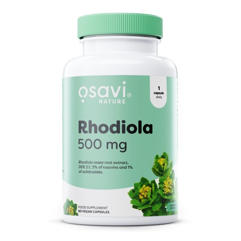 Różeniec Górski 500mg 60 kapsułek wegańskich Osavi