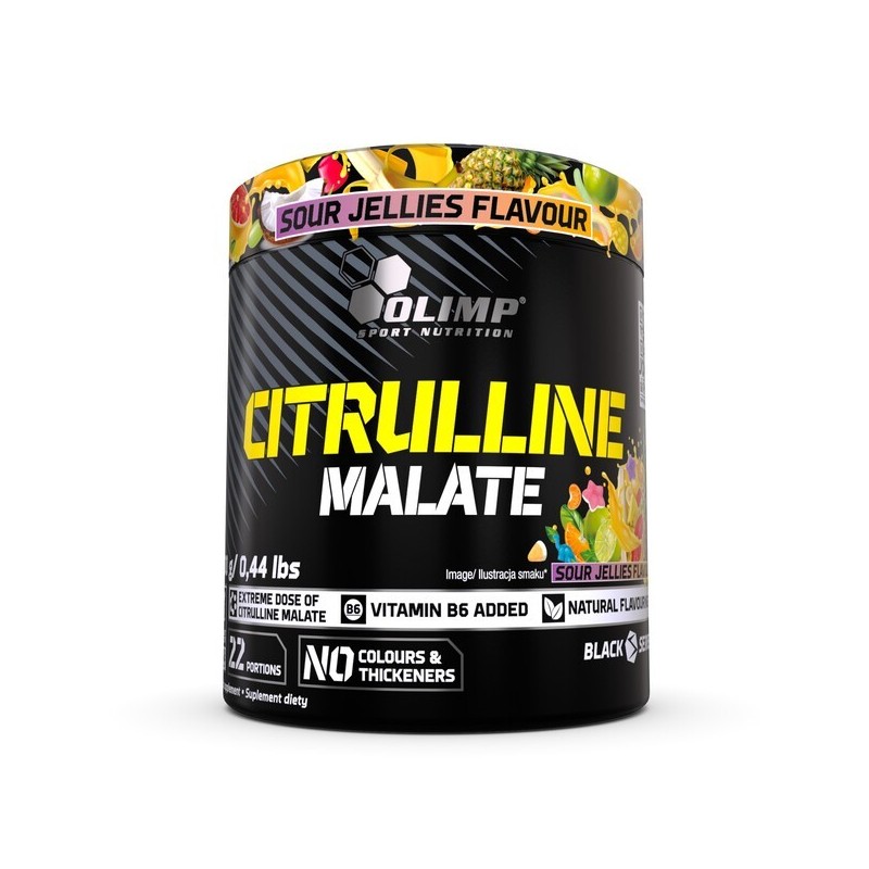 Citrulline Malate Sour Jellies 200g Olimp Nutrition