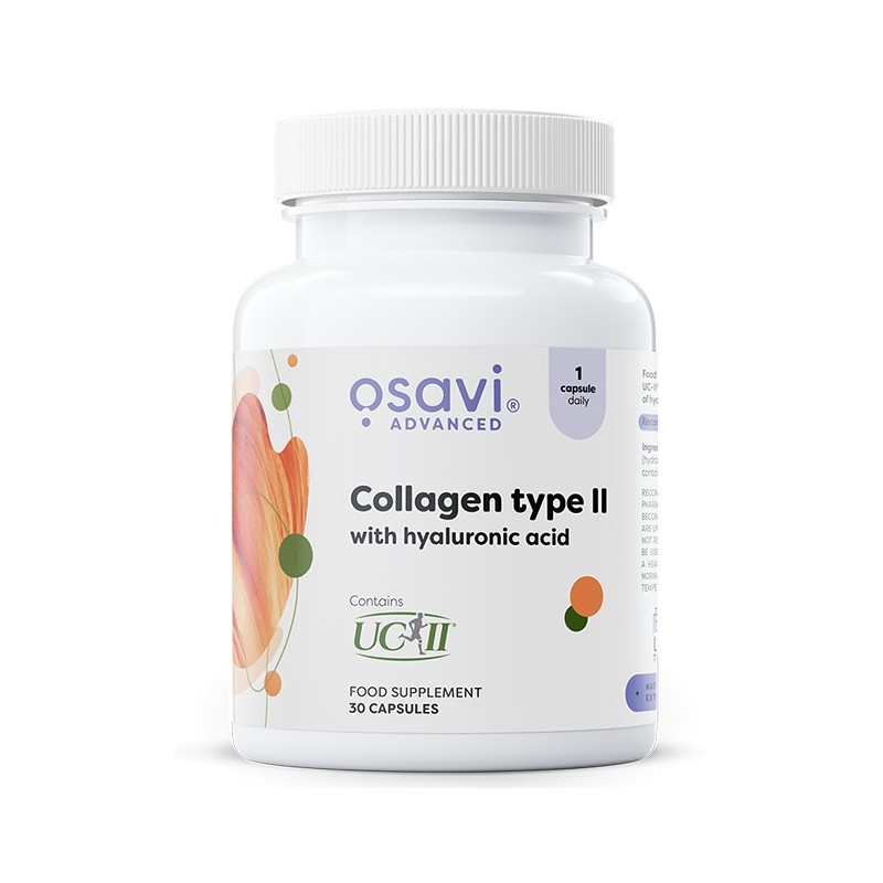 Collagen Type II with Hyaluronic Acid 30 caps Osavi