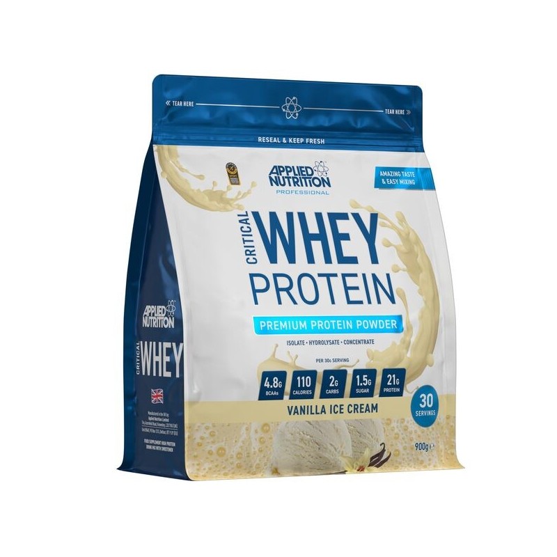 Critical Whey Vanilla Ice Cream 900g Applied Nutrition