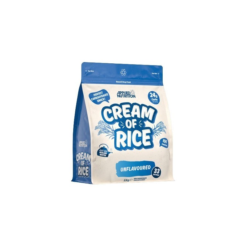 Cream of Rice Unflavoured 1000g Applied Nutrition