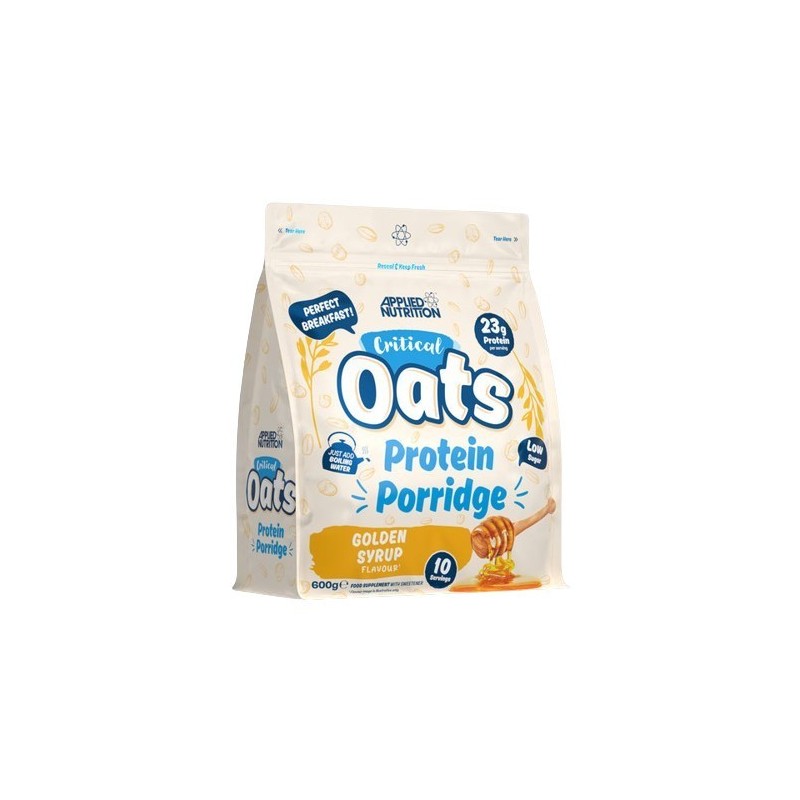 Critical Oats Protein Porridge Golden Syrup 600g Applied Nutrition