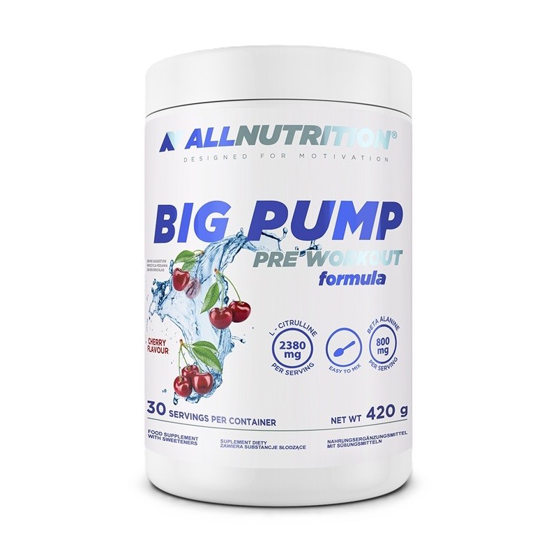 Big Pump Smak Wiśnia 420g Allnutrition
