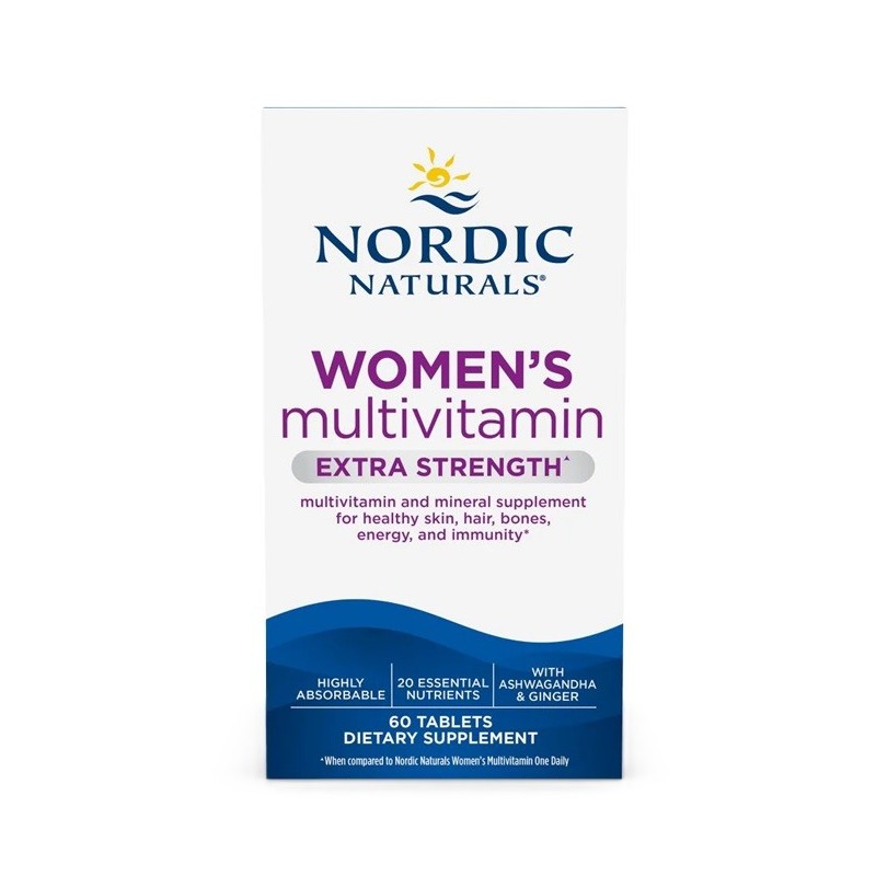 Multiwitamina dla Kobiet Extra Siła 60 tabletek Nordic Naturals