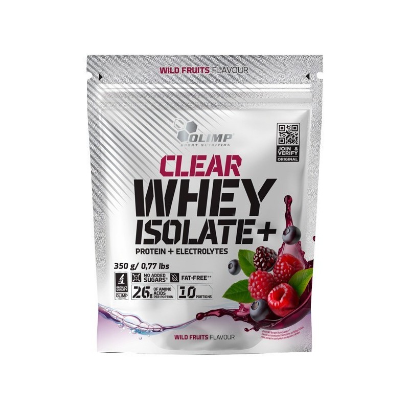 Clear Whey Isolate+ Wild Fruits 350g Olimp Nutrition