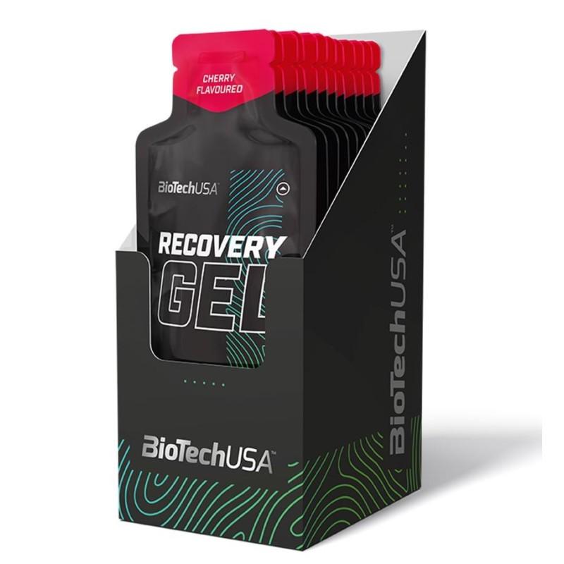 Recovery Gel Żel regeneracyjny smak Wiśniowy 12x40g BioTechUSA