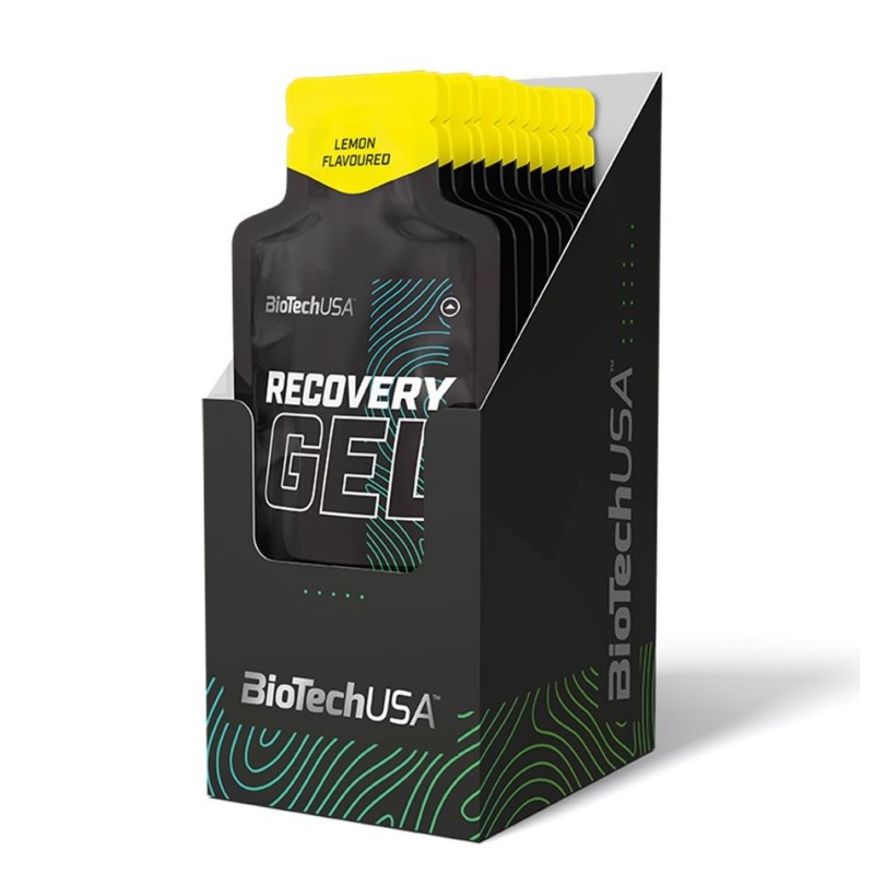 Recovery Gel Żel regeneracyjny smak Cytrynowy 12x40g BioTechUSA