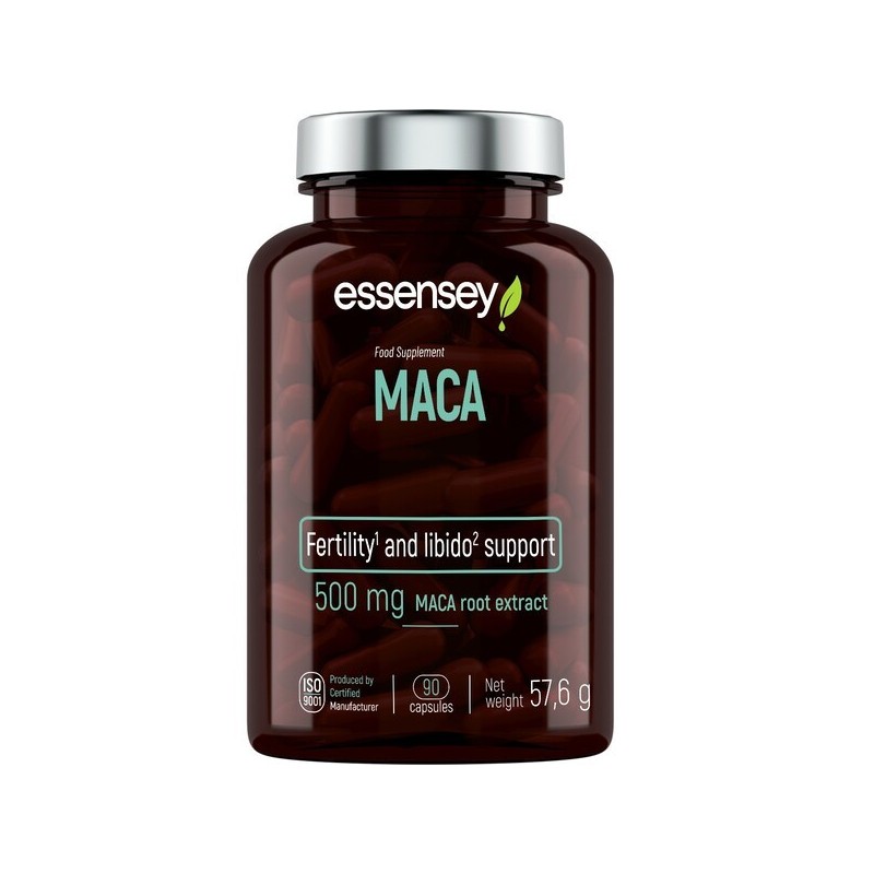 Maca 500mg 90 kapsułek Essensey