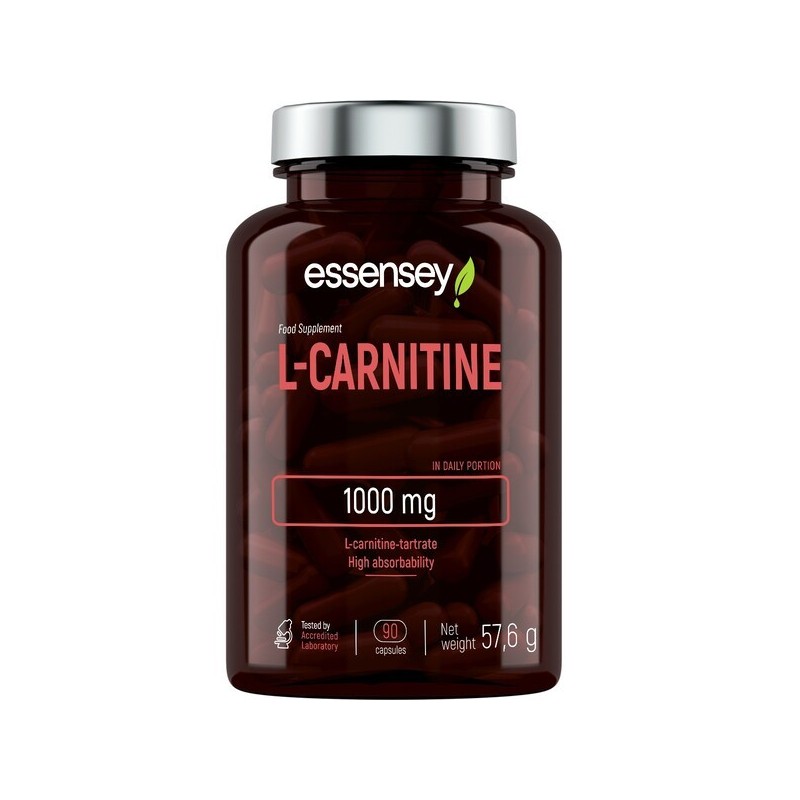 L-Carnitine 1000mg 90 caps Essensey