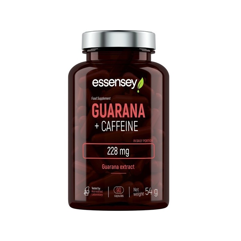 Guarana + Kofeina 90 kapsułek Essensey