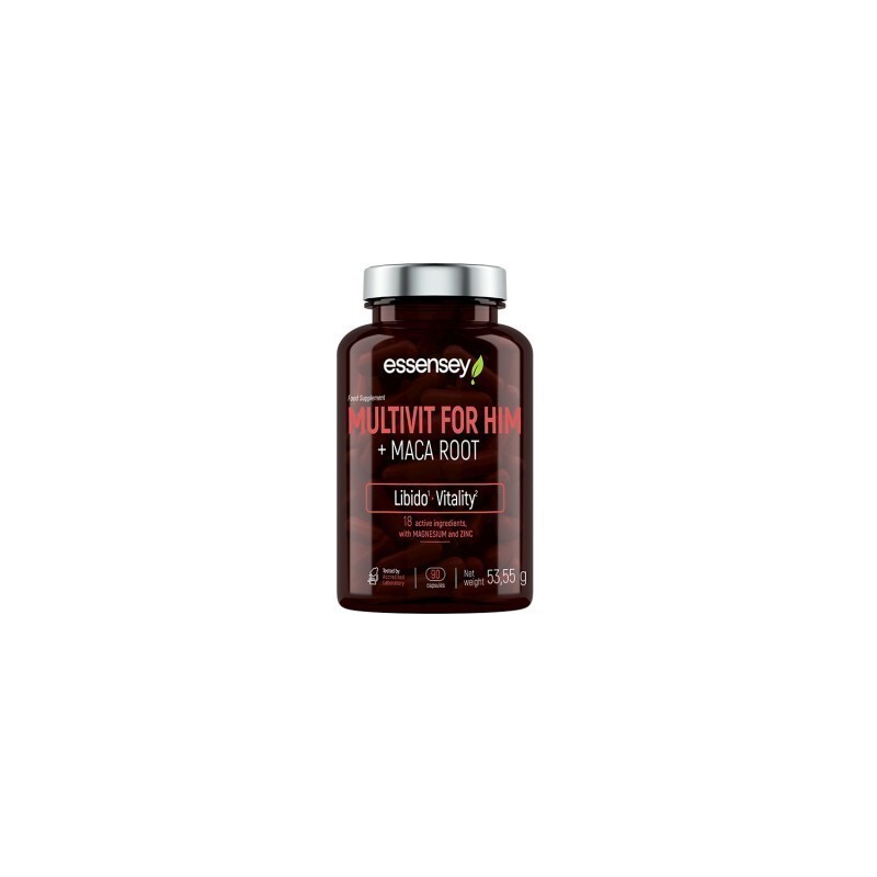 Multivit for Him + Maca Root 90 caps Essensey