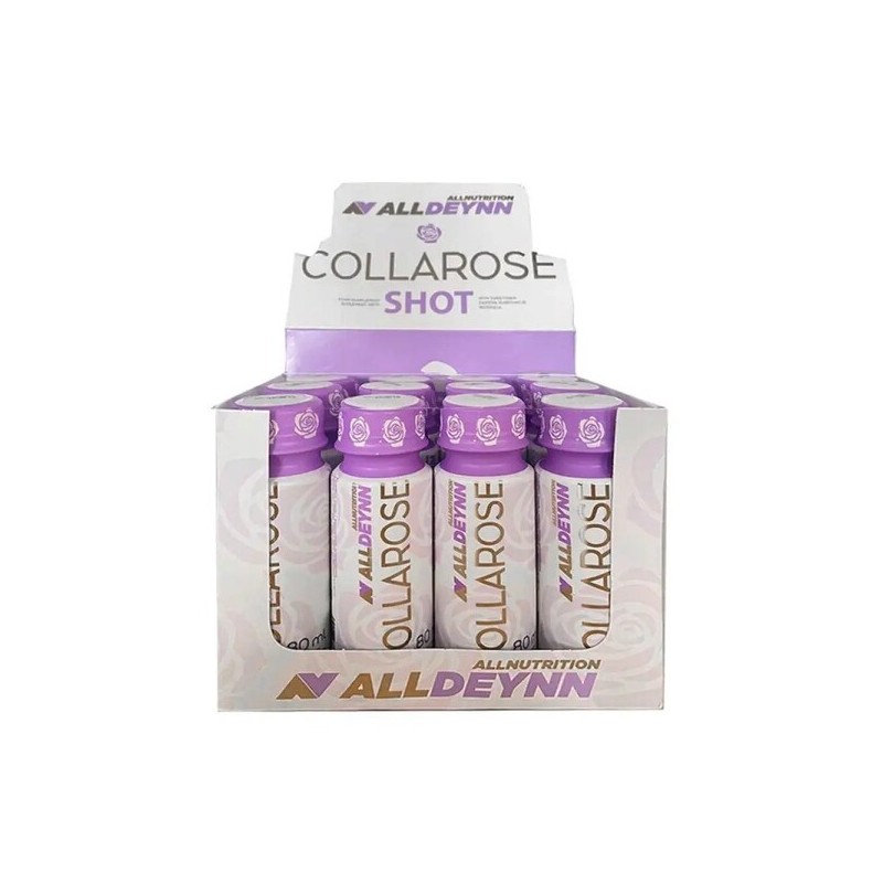 AllDeynn Collarose Shot Raspberry Wild Strawberry 12x80ml Allnutrition