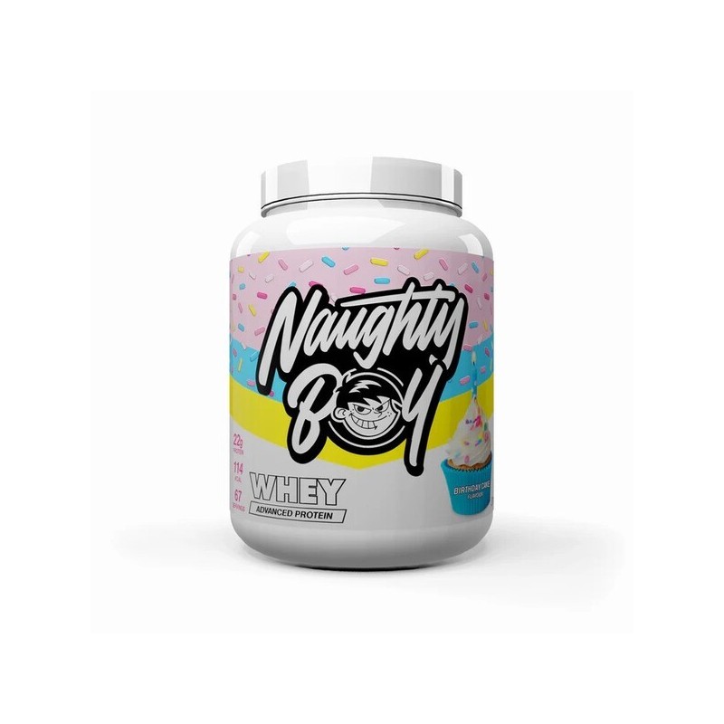 Advanced Whey Birthday Cake 2010g Naughty Boy
