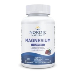 Magnesium Gummies Blueberry Lavender 60 gummies Nordic Naturals