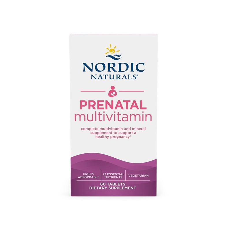 Multiwitamina Prenatalna 60 tabletek Nordic Naturals