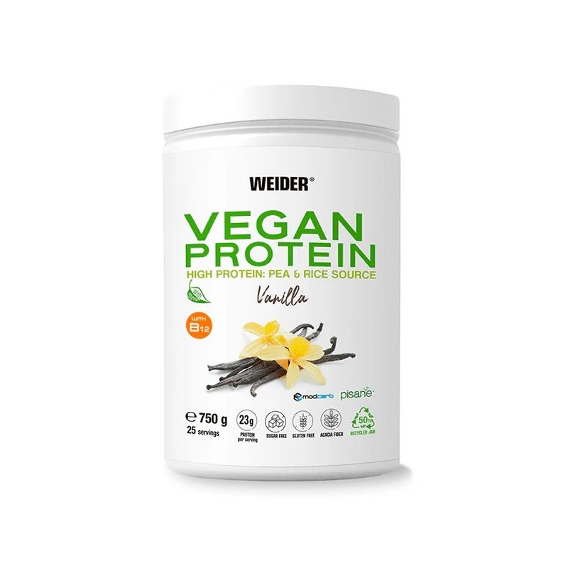 Vegan Protein Vanilla 750g Weider