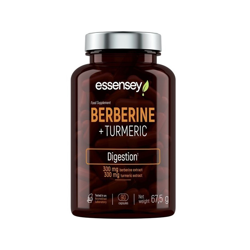 Berberine + Turmeric 90 caps Essensey