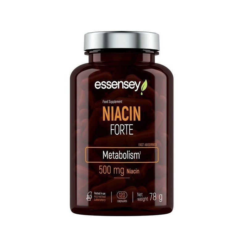 Niacin Forte 500mg 120 caps Essensey