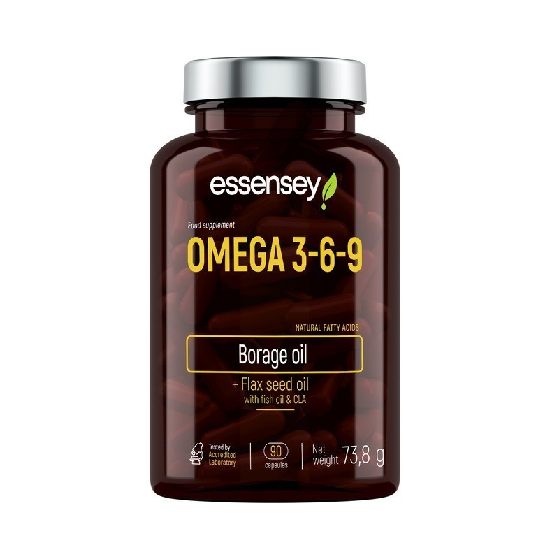 Omega 3-6-9 90 kapsułek Essensey