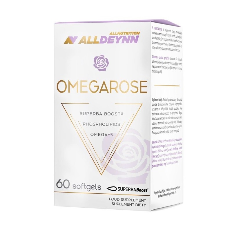 AllDeynn Omegarose 60 softgels Allnutrition