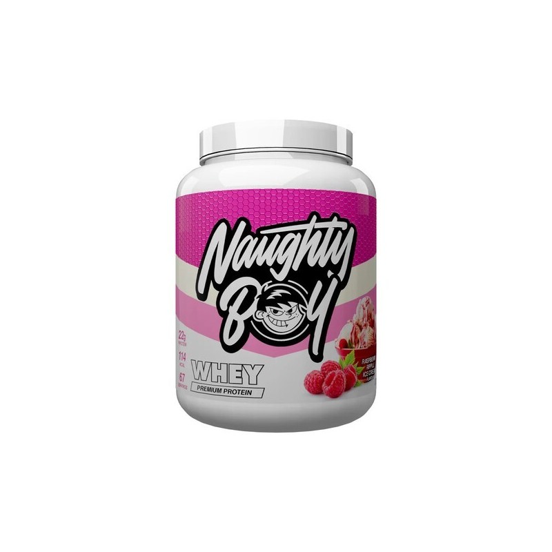 Advanced Whey Raspberry Ripple Ice Cream 2010g Naughty Boy