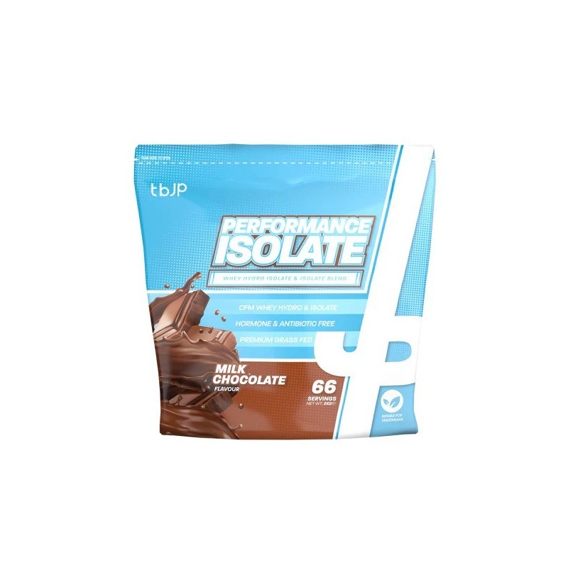 Performance Isolate Milk Chocolate 2000g Trained by JP