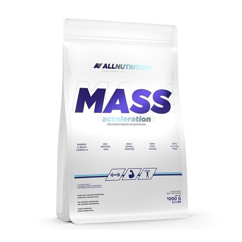 Mass Acceleration Banana 1000g Allnutrition