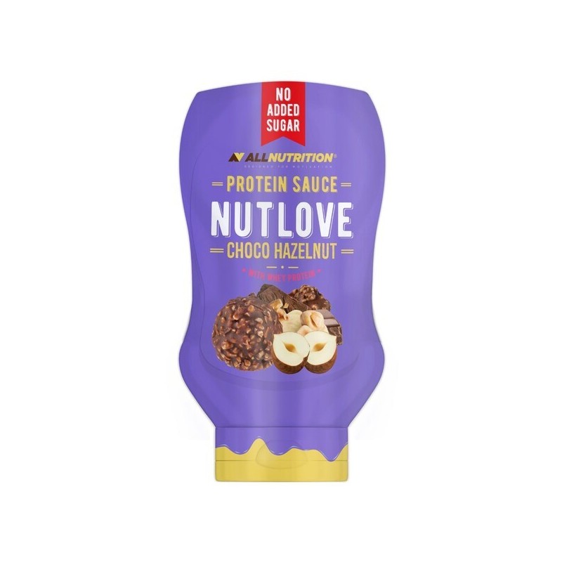 Sos Proteinowy Nutlove Smak Czekoladowo Orzechowy 280ml Allnutrition