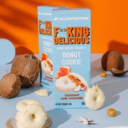 FITKING Donut Cookie, Kokos & Karmel 128g Allnutrition