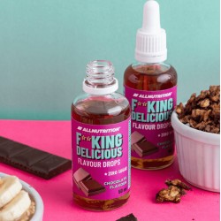 FITKING Flavour Drops, Chocolate 50ml Allnutrition