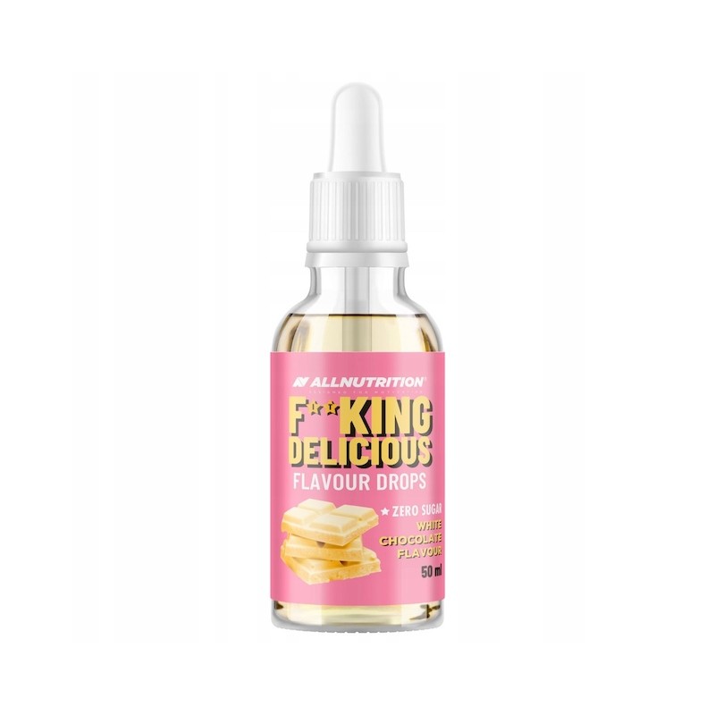 FITKING Flavour Drops, White Chocolate 50ml Allnutrition