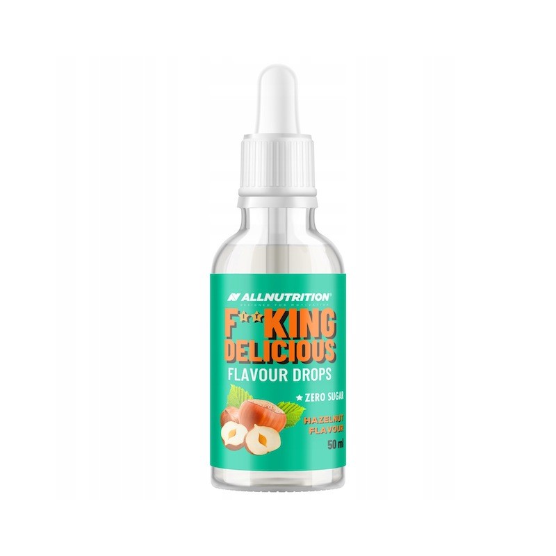 FITKING Flavour Drops, Hazelnut 50ml Allnutrition