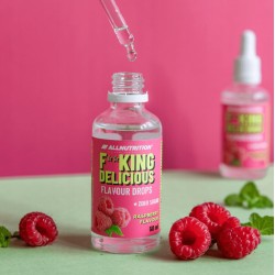 FITKING, Krople Smakowe Malina 50ml Allnutrition