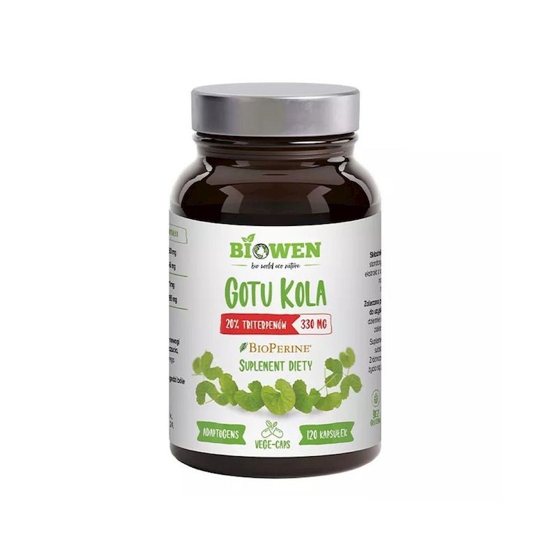 Gotu Kola Extract 330mg 120 Capsules Biowen