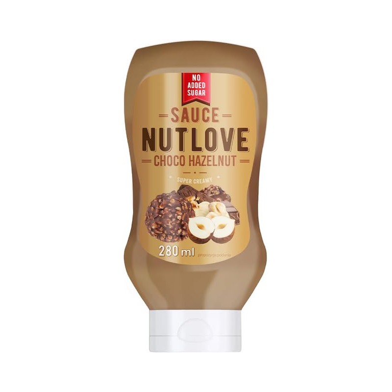 NUTLOVE Sos Kakaowo Orzechowy 280g Allnutrition