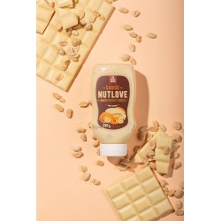 NUTLOVE Sos Biała Czekolada z Orzeszkami Ziemnymi 280g Allnutrition
