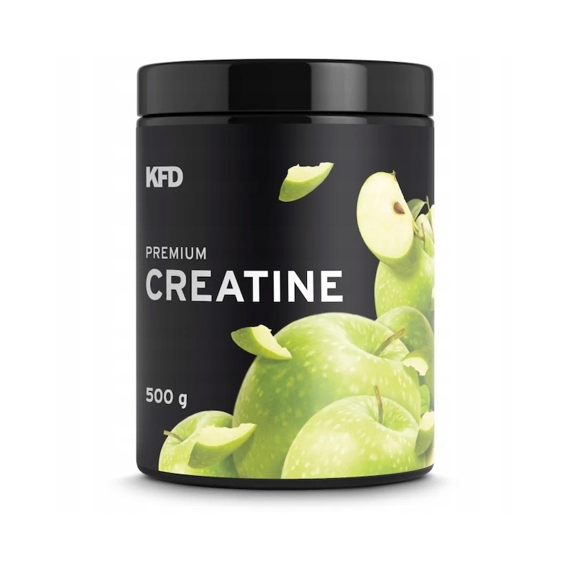 Premium Creatine (Creatine Monohydrate) Green Apple 500g KFD