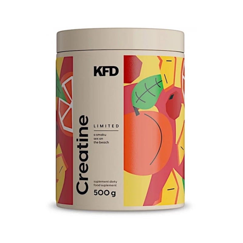 Premium Creatine Limited (Creatine Monohydrate) Sex On The Beach 500g KFD