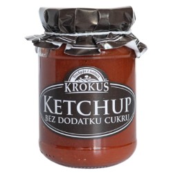 Ketchup No Sugar 180g Krokus