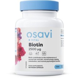 Biotin 2500mcg 120 vegan caps Osavi