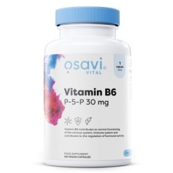 Vitamin B6 P-5-P 30mg 120 vegan caps Osavi