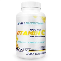 Witamina C z Bioflawonoidami 1000mg 200 kapsułek Allnutrition