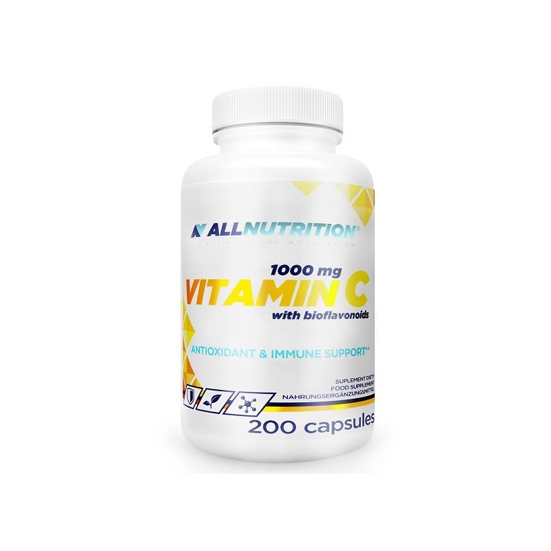 Witamina C z Bioflawonoidami 1000mg 200 kapsułek Allnutrition