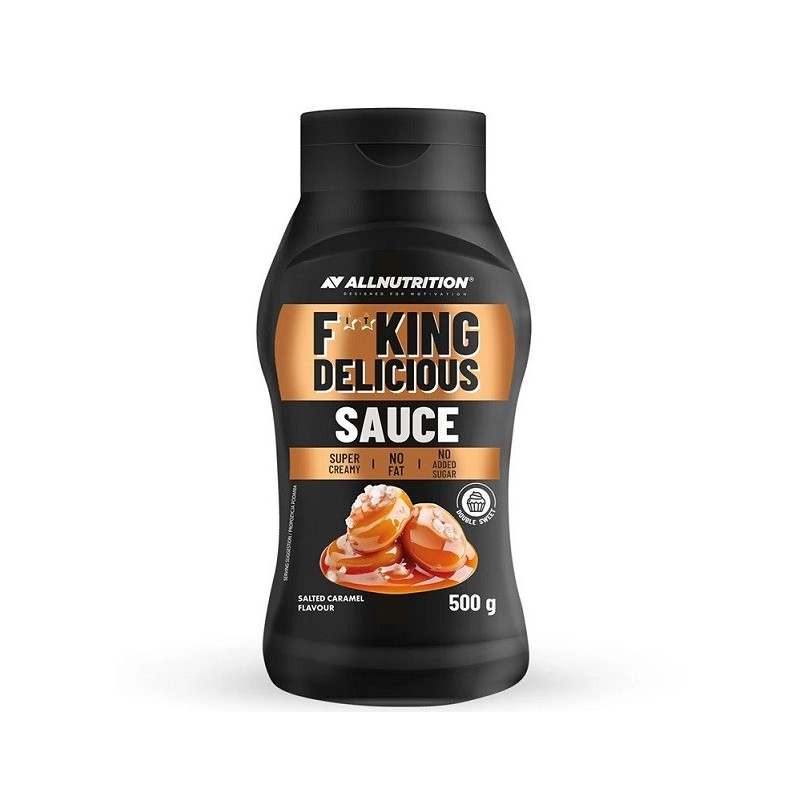 Fitking Delicious Sos Słony Karmel 500g Allnutrition