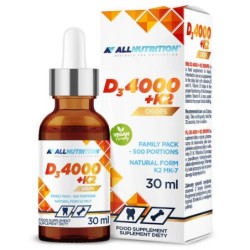 Vit D3 4000 + K2 Drops 30ml Allnutrition
