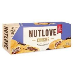 Nutlove Ciasteczka Podwójna Czekolada 6 ciasteczek Allnutrition